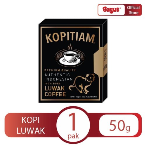 

Dijual KOPITIAM 100% luwak coffee Limited