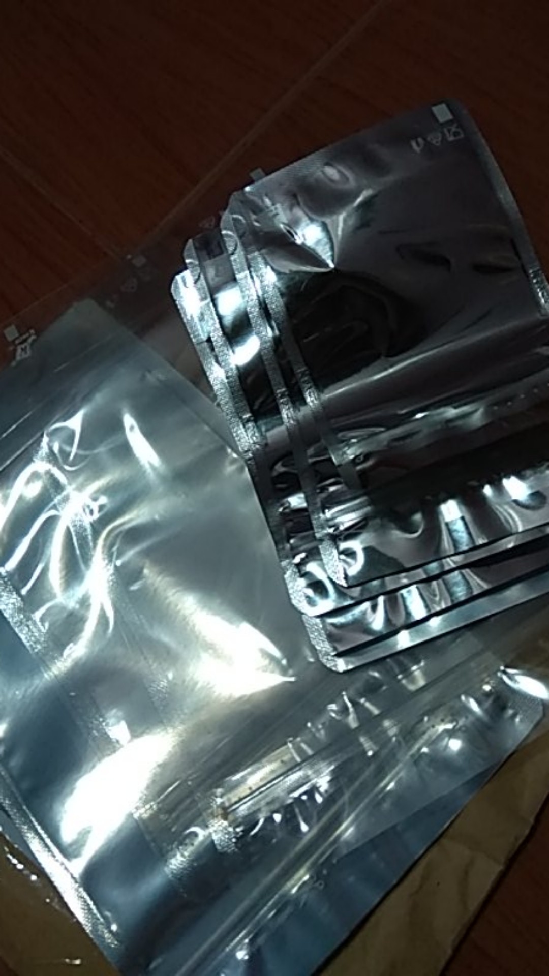 Plastik Kemasan 250 Gr Snack Standing Pouch Bening Klip Zipper 13cm X 20cm