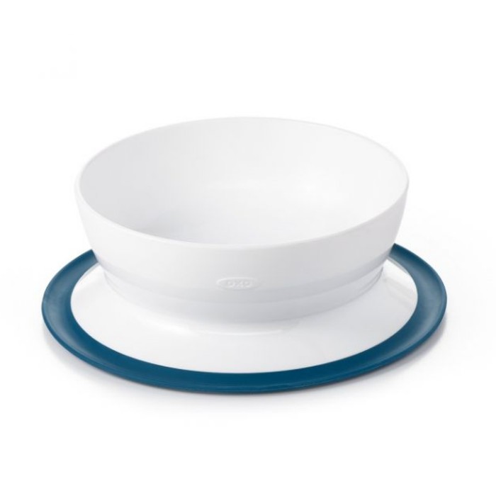 Oxo Tot Stick &amp; Stay Suction Bowl Mangkuk Snack Makan Bayi Anak