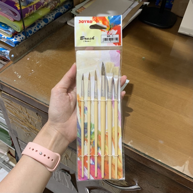

Paint Brush / Kuas Lukis Cat Air Acrylic Joyko BR-1