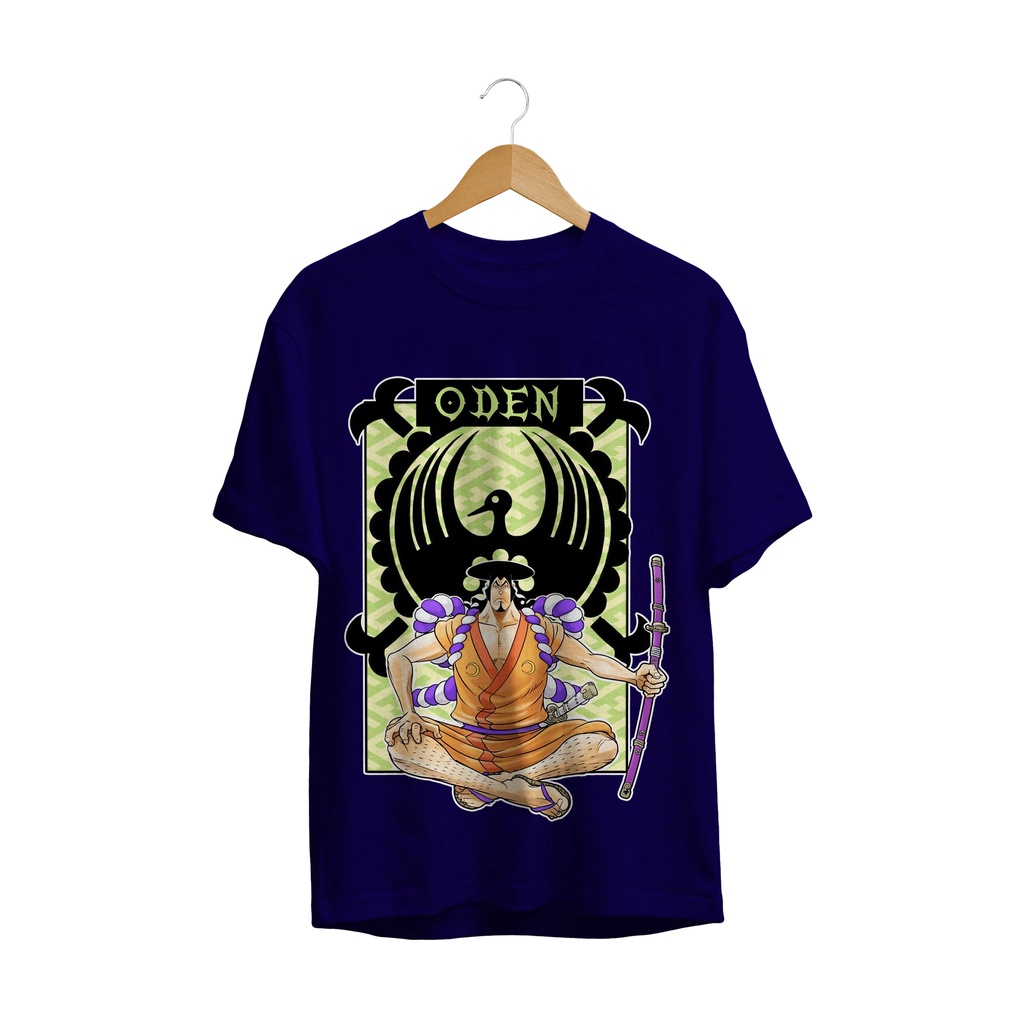 BAJU KAOS ANIME TERBARU SERIES ODEN ONE PIECE SABLON TINTA PLASTISOL KATUN PREMIUM DISTRO