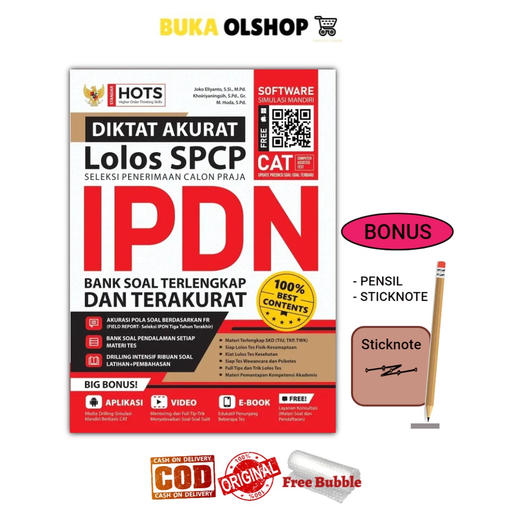 Jual diktat akurat lolos spcp ipdn bank soal terlengkap dan terakurat