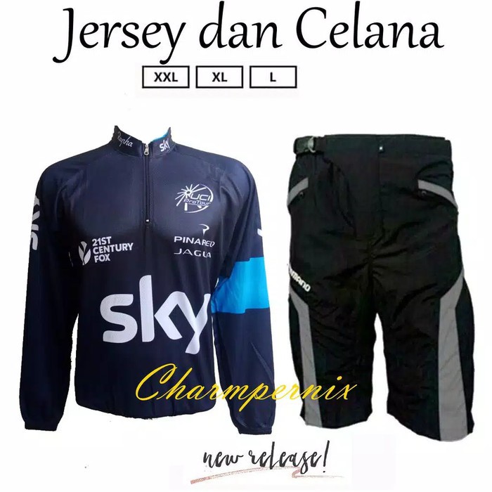 SETELAN JERSEY SEPEDA/JERSEY SEPEDA/CELANA SEPEDA