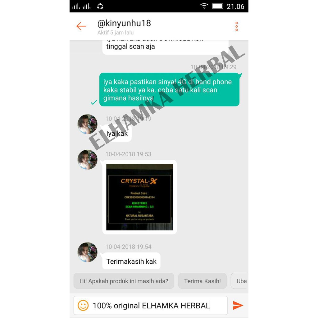 Obat keputihan Obat kista Obat nyeri haid Perawatan kewanitaan CRYSTAL X  NCX 100% original PT. NASA