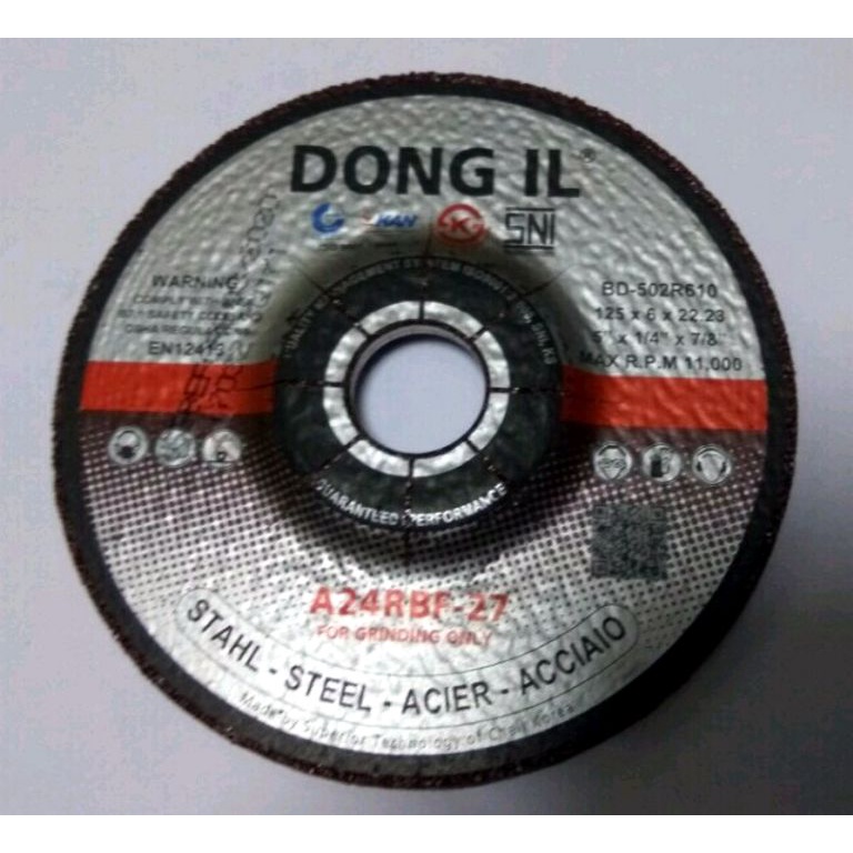 Batu Gerinda Poles DONG-IL 5" x 6,0 x 22,23mm