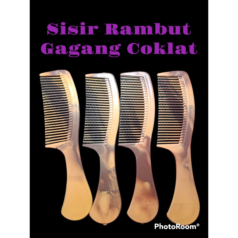 Hot item Sisir Rambut GAGANG COKLAT Ukuran Besar