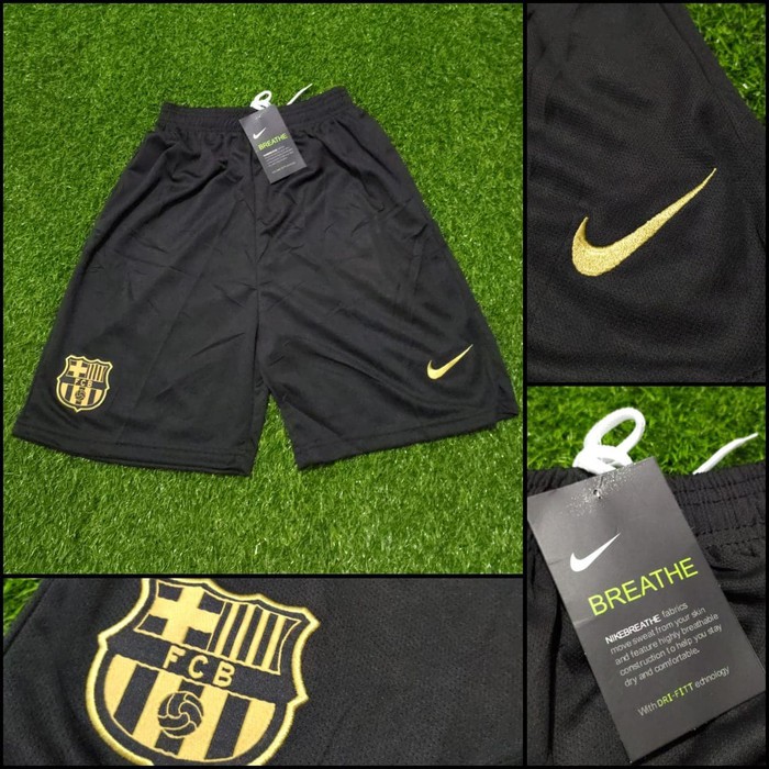CELANA PENDEK JERSEY BOLA BARCELONA BARCA AWAY 2020 GRADE ORI