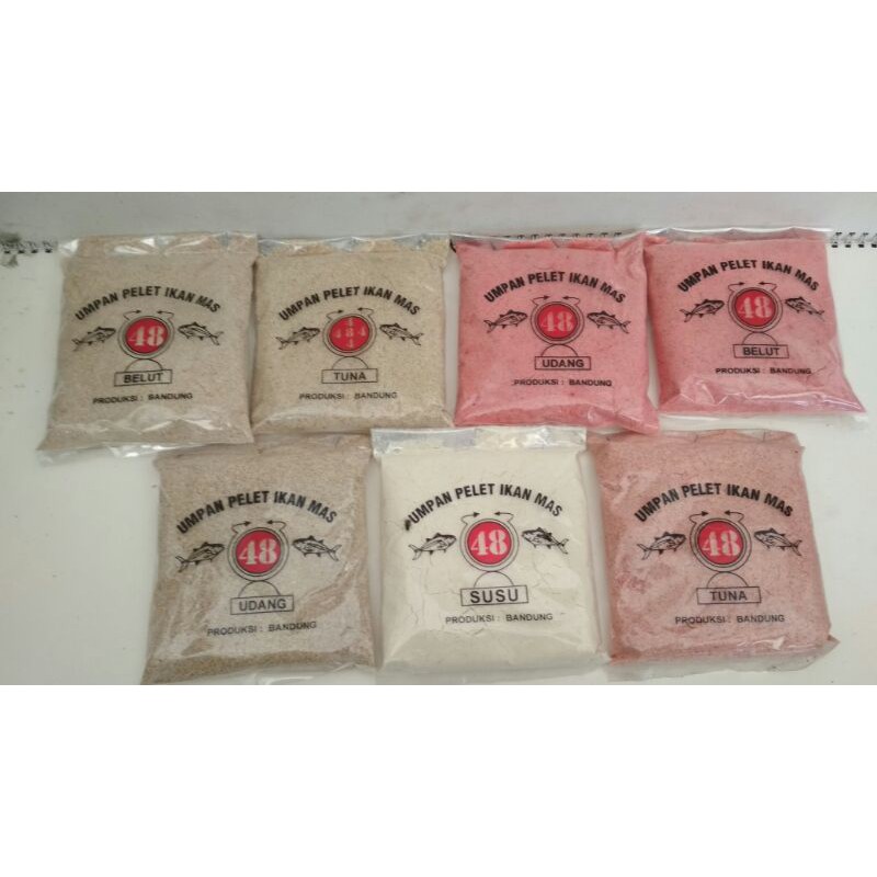 umpan pelet 48 pancing ikan mas pelet ikan mas aroma
