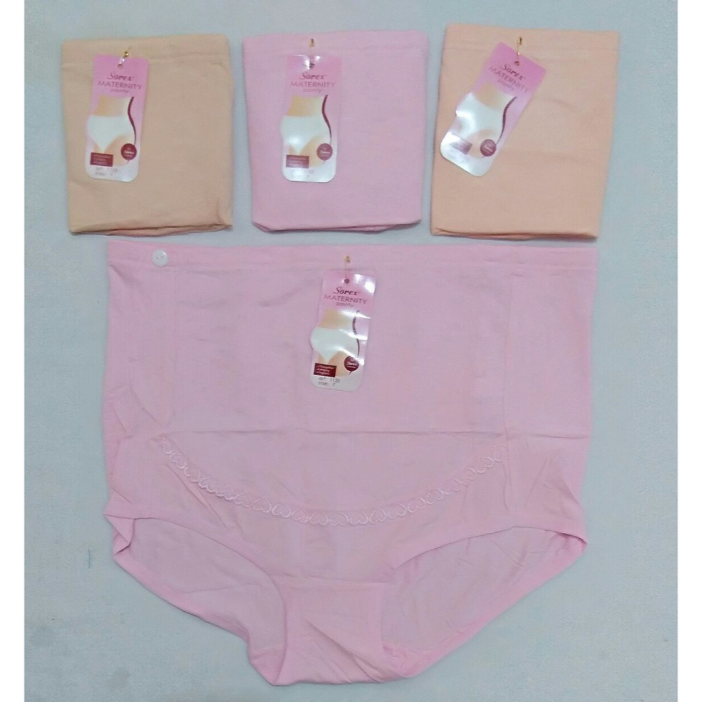 Celana Dalam Hamil SOREX 1135 CD Maternity Panties maxi karet pinggang kantung perut polos menutup