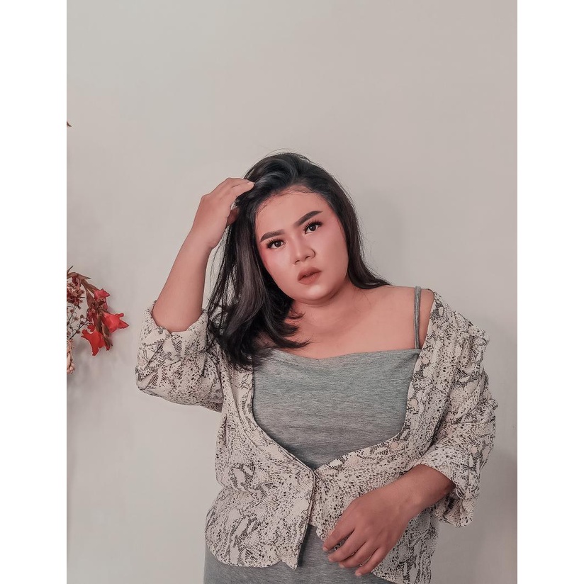 Bnc - Tanktop Wanita Polos Jumbo LD 120 Tanktop Square Neck tangtop Bra Tengtop Wanita Jumbo Tali Sp