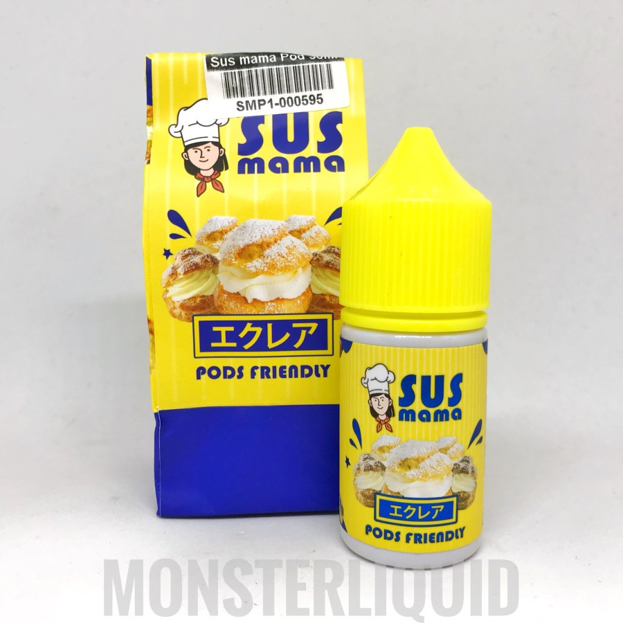 PODS SUS MAMA CREAM PUFF BY JAVA JUICE 15MG 30ML