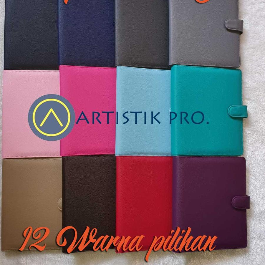 

Promo - BINDER POLOS KULIT JERUK 12 WARNA PILIHAN A5/20RING, B5/26RING