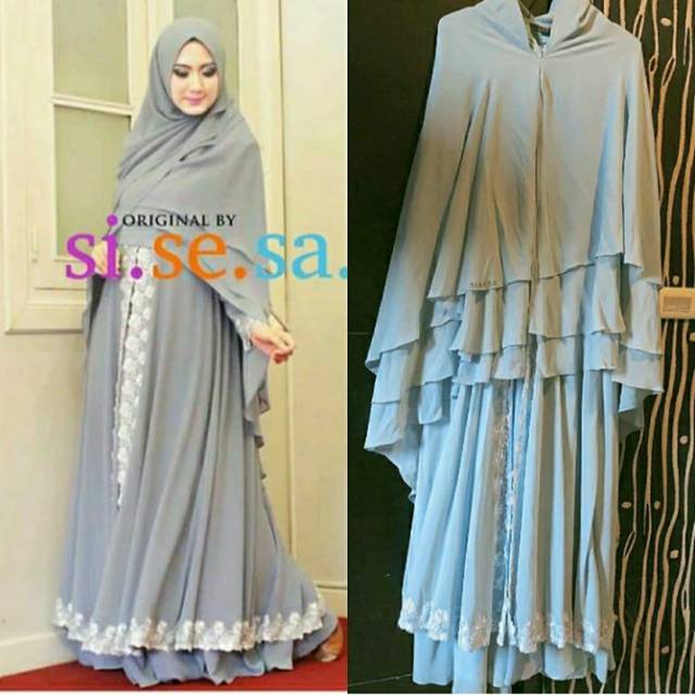Embroidery gamis ori sisesa