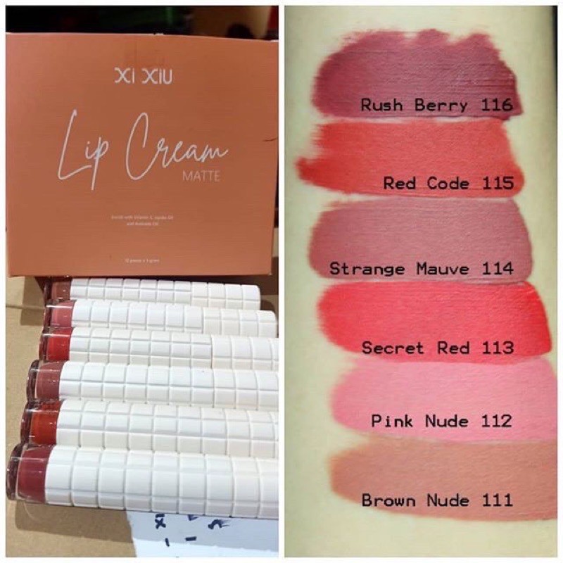 Xi Xiu Lipcream Matte