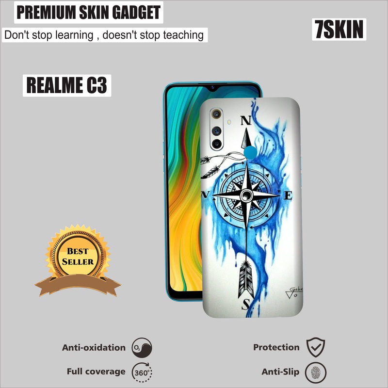 SKIN HANDPHONE  REALME C3 KOMPAS