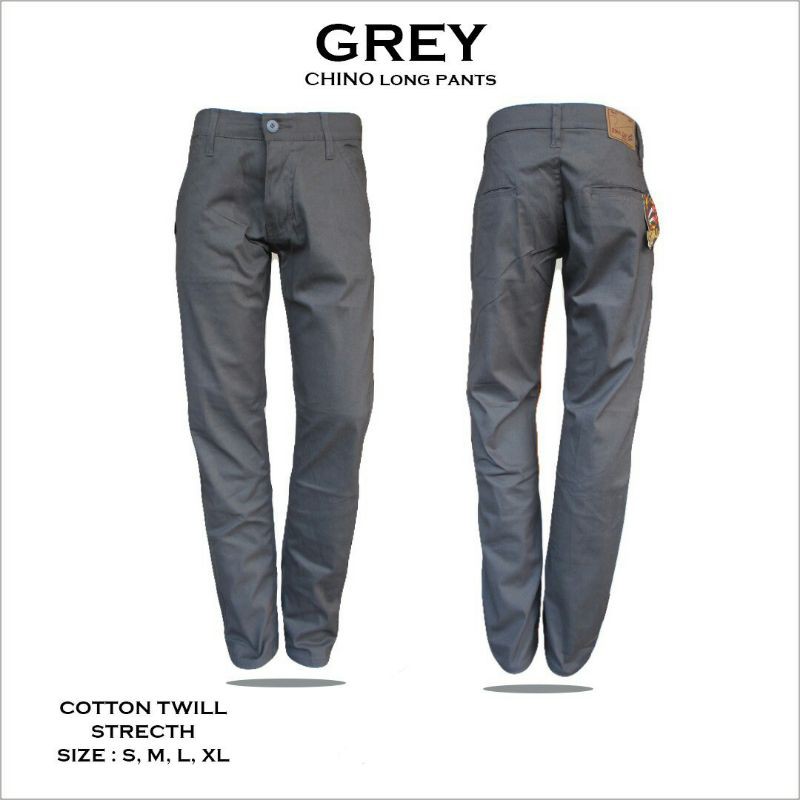 CELANA PRIA CHINO PANJANG 100% ORIGINAL