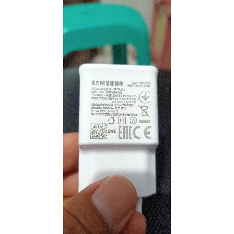 Charger Samsung A50 dan A51 ori bawaan Hp