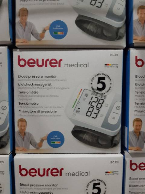 Tensi Digital Beurer BC 28 / Wrist Blood Pressure / Beurer BC 28 / Tensi Pergelangan Beurer