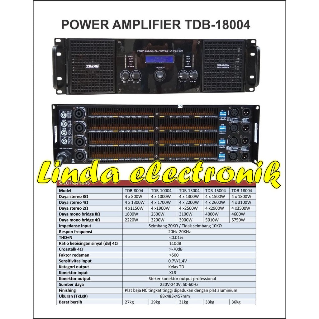 power wisdom TDB18004 ORYGINAL TDB 18004