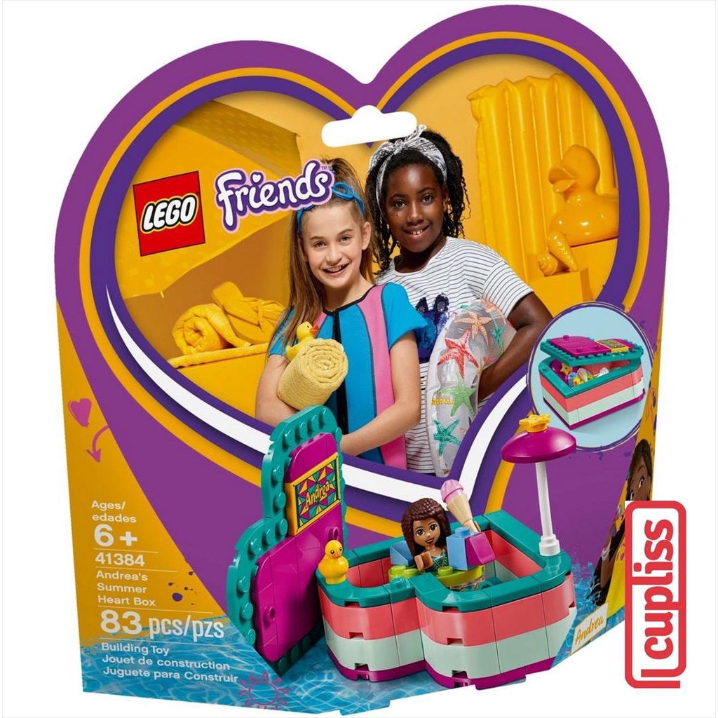 LEGO Friends 41384 Andrea  Summer Heart Box