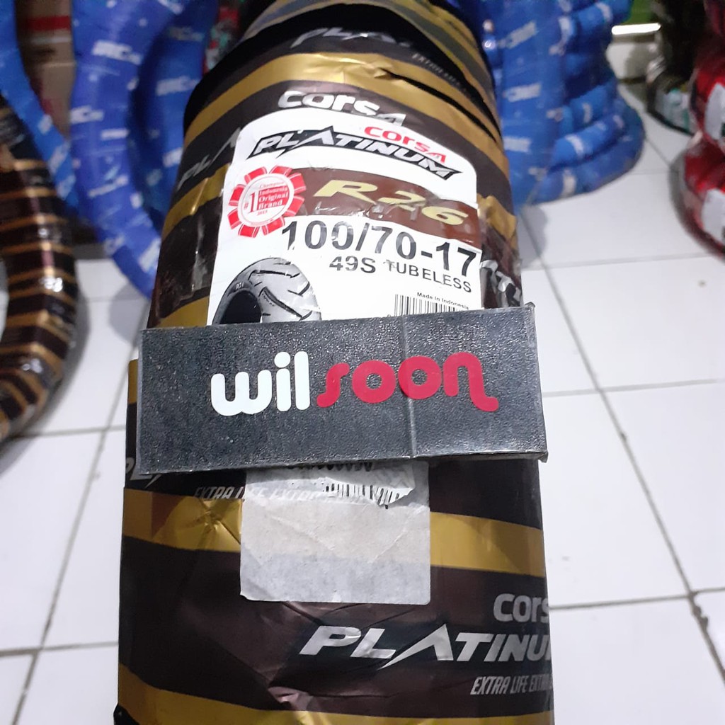 Ban Luar Corsa Platinum R26 100 70-17 Tubeless