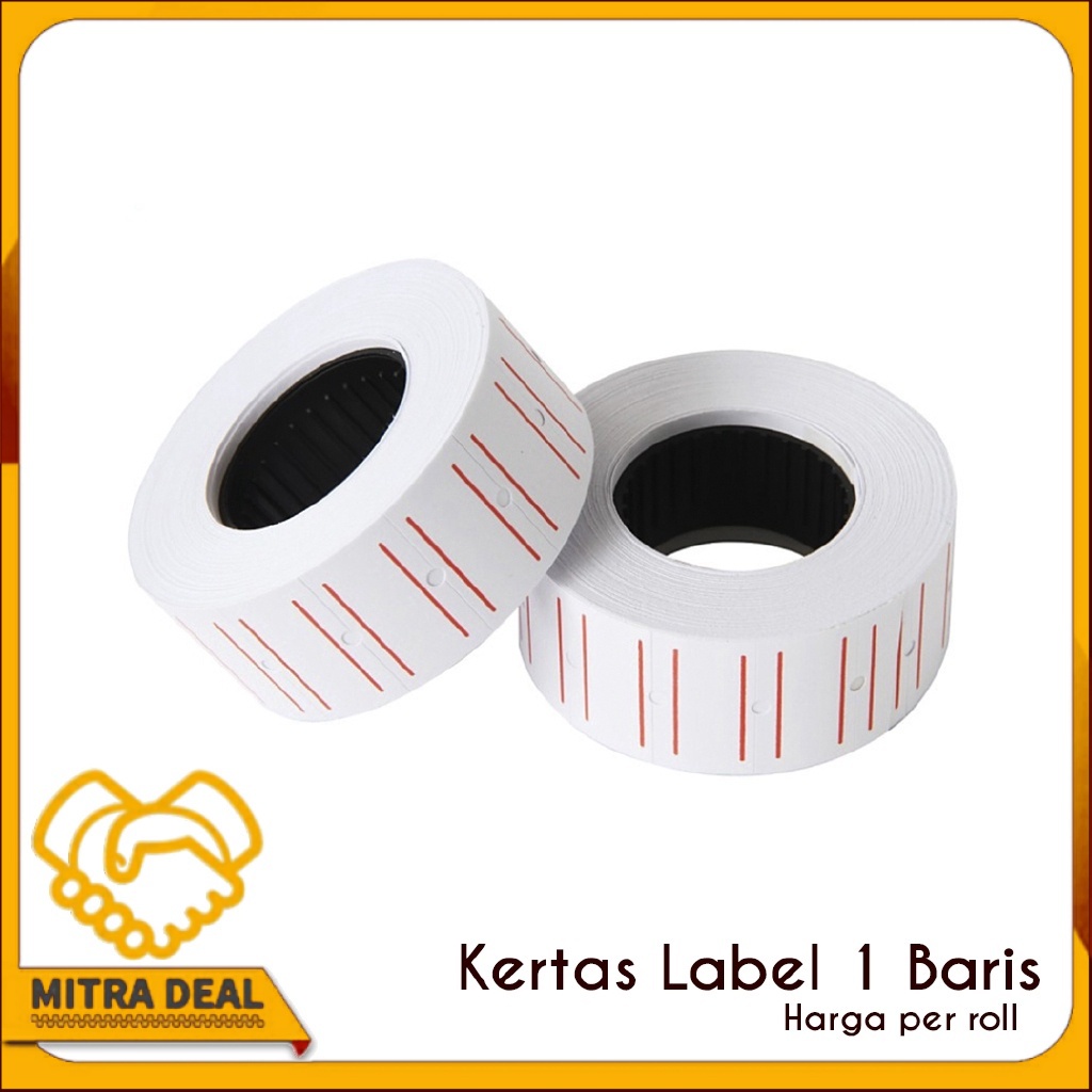 

[COD] ISI LABEL HARGA ALAT PRICE LABELLER 1 Baris 10 ROLL