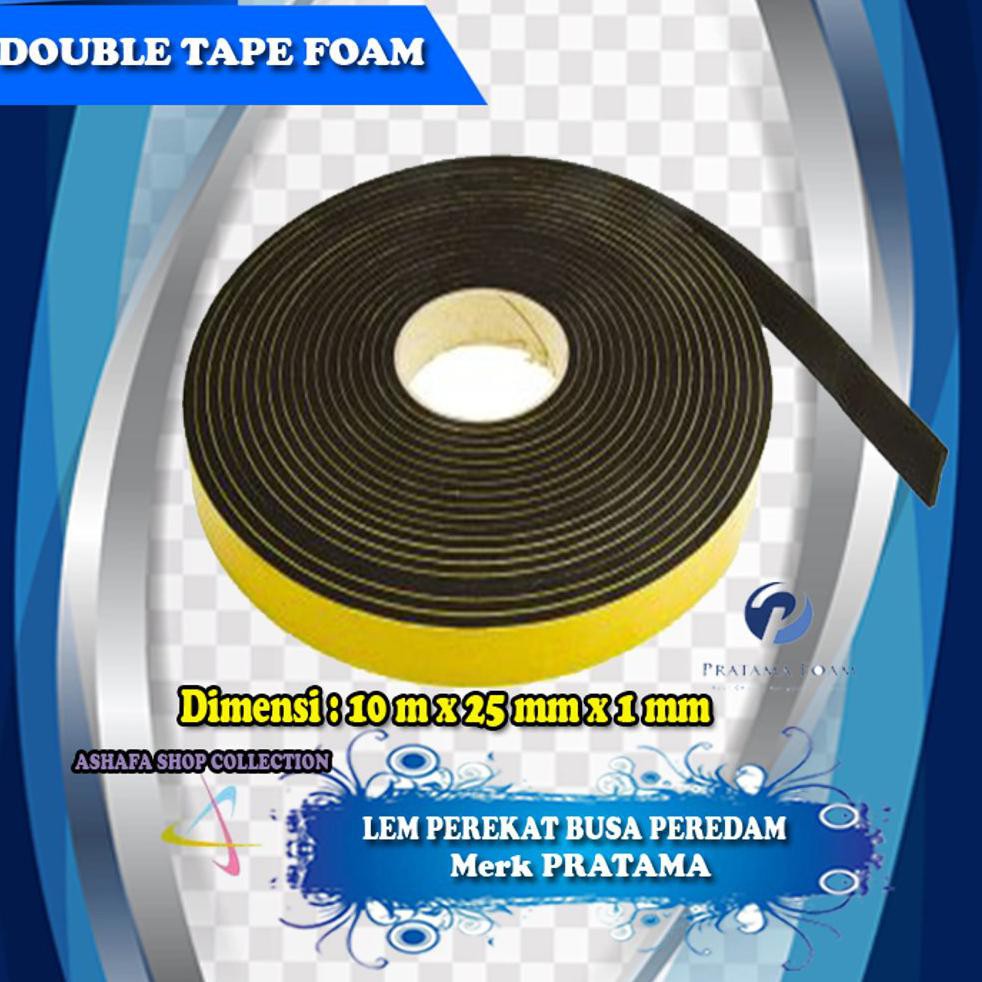 

DOUBLE TAPE SERBAGUNA 10 meter x 25 mm x 1 mm