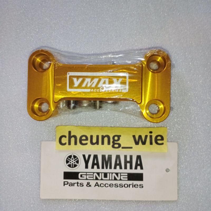 tutup raiser stang handle stopper ori YMAX Gold Rx King /Vixion gen1/ XSR 155