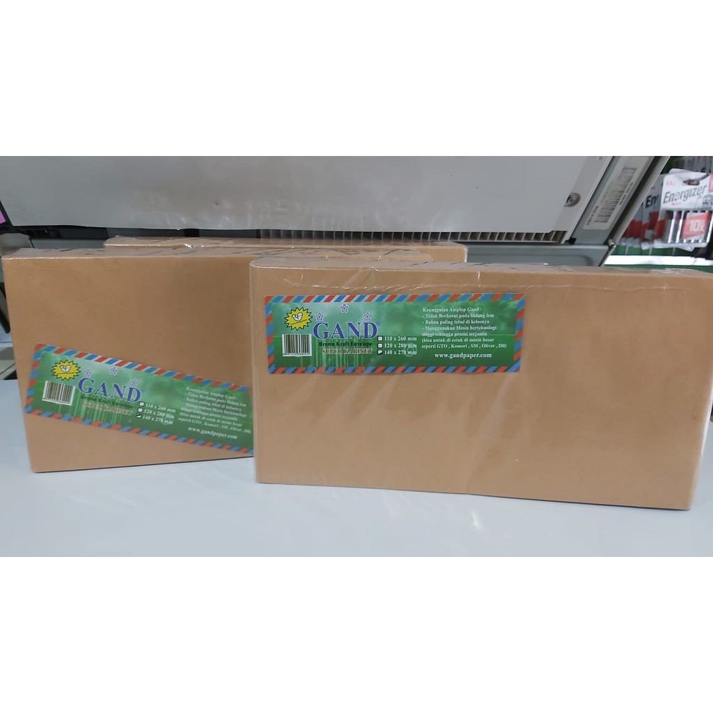 

Amplop Coklat Super Kabinet (PROMO!)