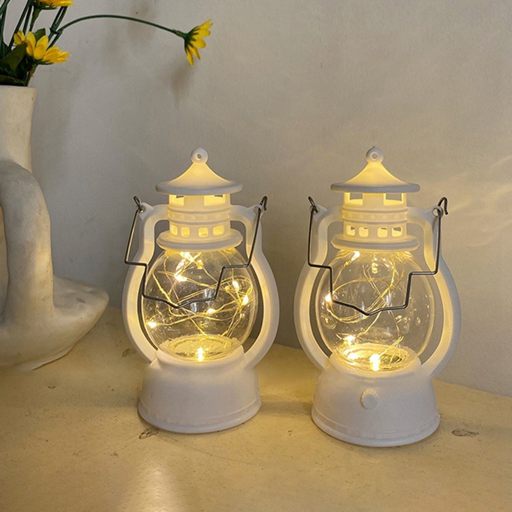 Lampu LED Bentuk Lilin Gaya Retro Untuk Dekorasi Natal