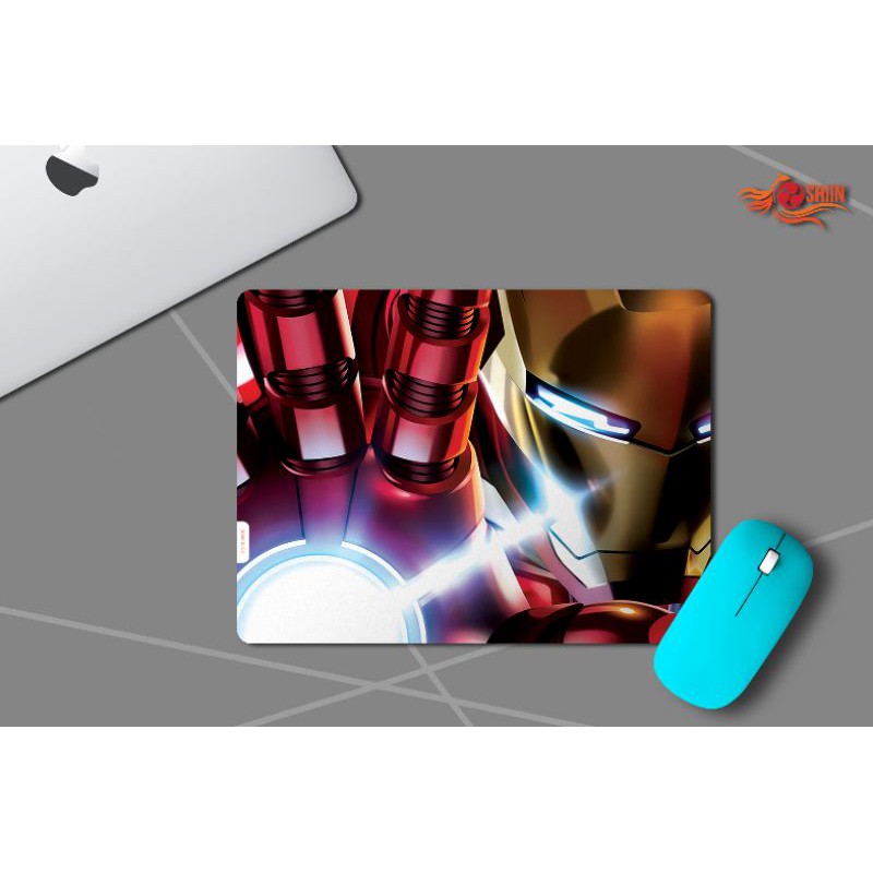 

MOUSEPAD 23X31 CM TEMA SUPERHERO MARVEL IRON MAN TIPE 01