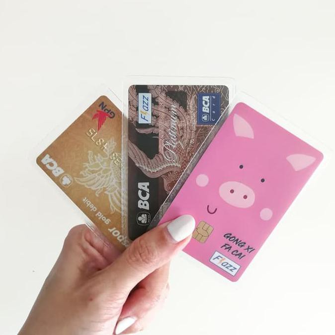 

Sampul Kartu Doff Pelindung Kartu ATM, KTP, SIM, ID card BERGARANSI