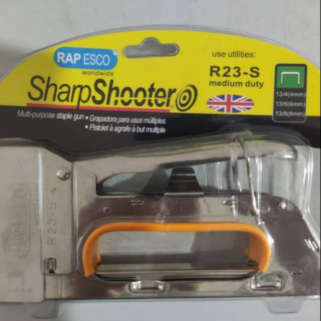 

Staple Gun Staples Tembak Rap Esco Sharp Shooter R 23 - S