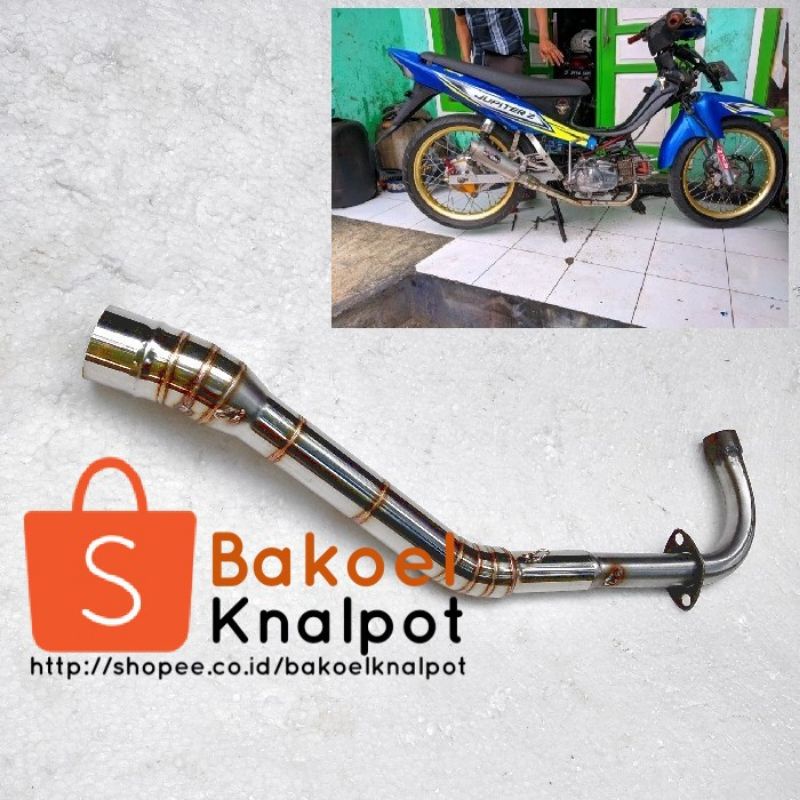 Pipa leher knalpot Roadrace/underbon d50 only