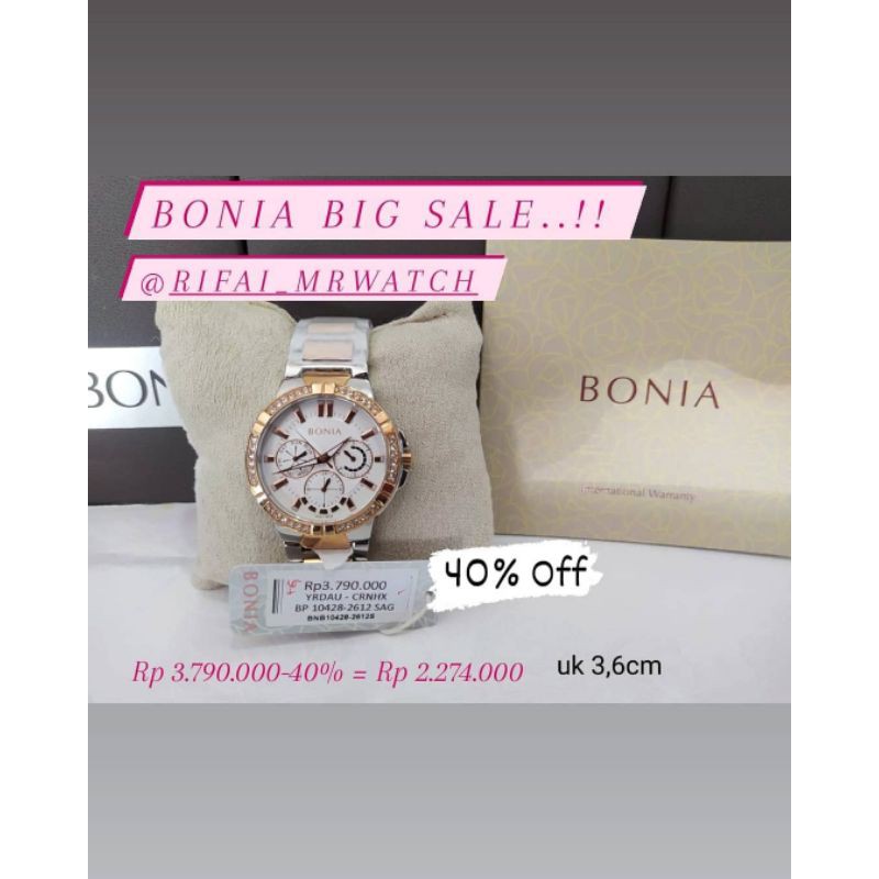 JAM TANGAN BONIA WANITA ORIGINAL