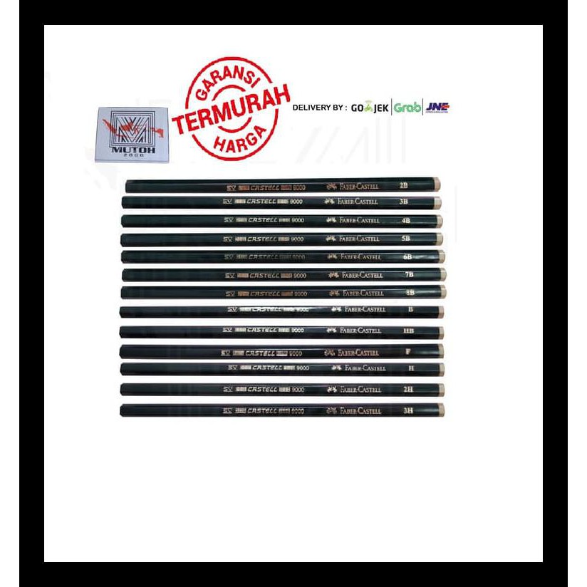 

STOK BARU PAKET GAMBAR FABER CASTELL 2B, 3B, 4B, 5B, 6B, 7B, 8B SD 3H PERALATAN MELUKIS MURAH