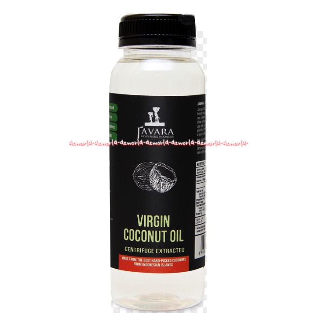 Javara Virgin Coconut Oil VCO 200ml Minyak Kelapa Virgins Coconuts Oils Centrifuge Extracted Java Ra Minyak Kelapa Murni Javara