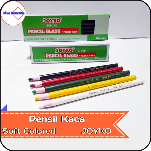 

Pensil Kaca Dermatograph Soft Colored JOYKO PG-100