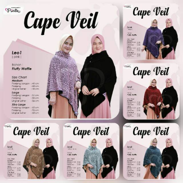 Cape Veil Leo size L