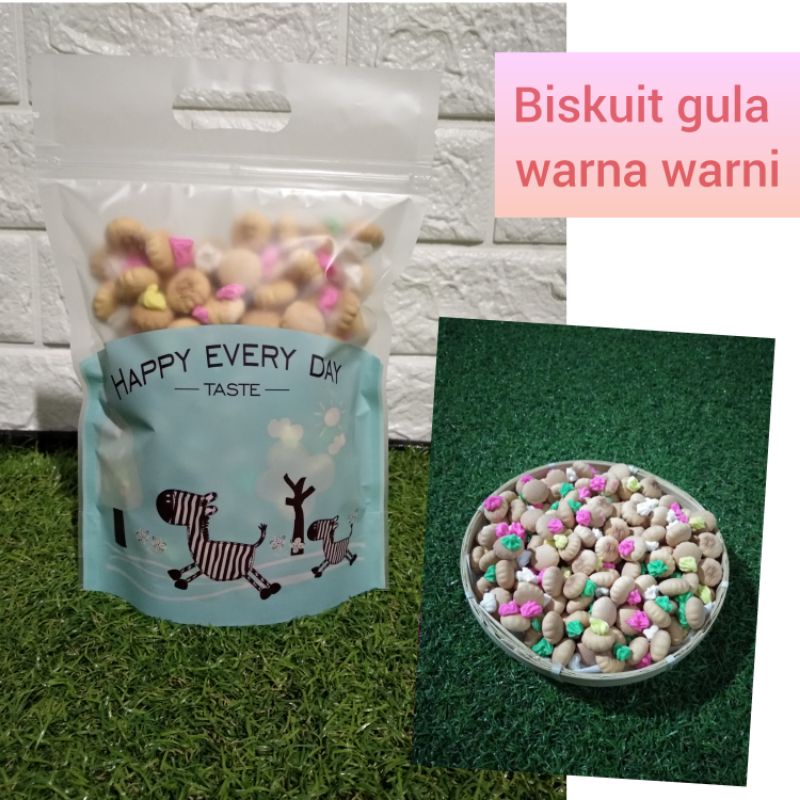 

Biskuit warna warni /biskuit gem rose/ biskuit jadul