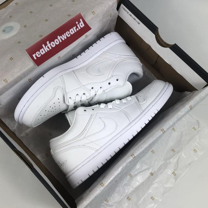 Nike Air Jordan 1 Low Triple White Original Material Guarante Bnib