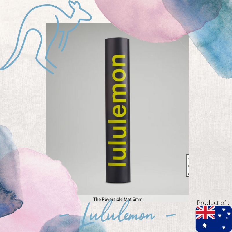 Jual Lululemon Yoga Mat The Reversible Ketebalan 5mm (PROMO