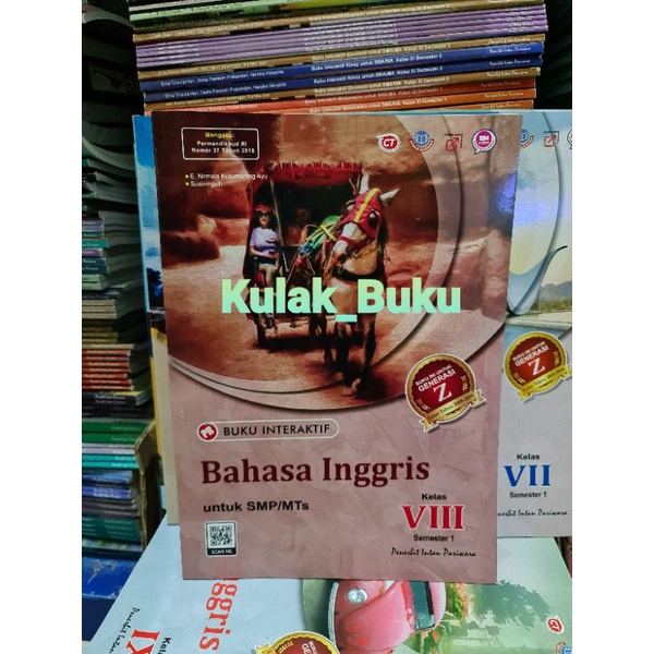 Buku kurikulum merdeka belajar lks pr interaktif bahasa inggris kelas VIII,8 semester 1 tahun 2022 i