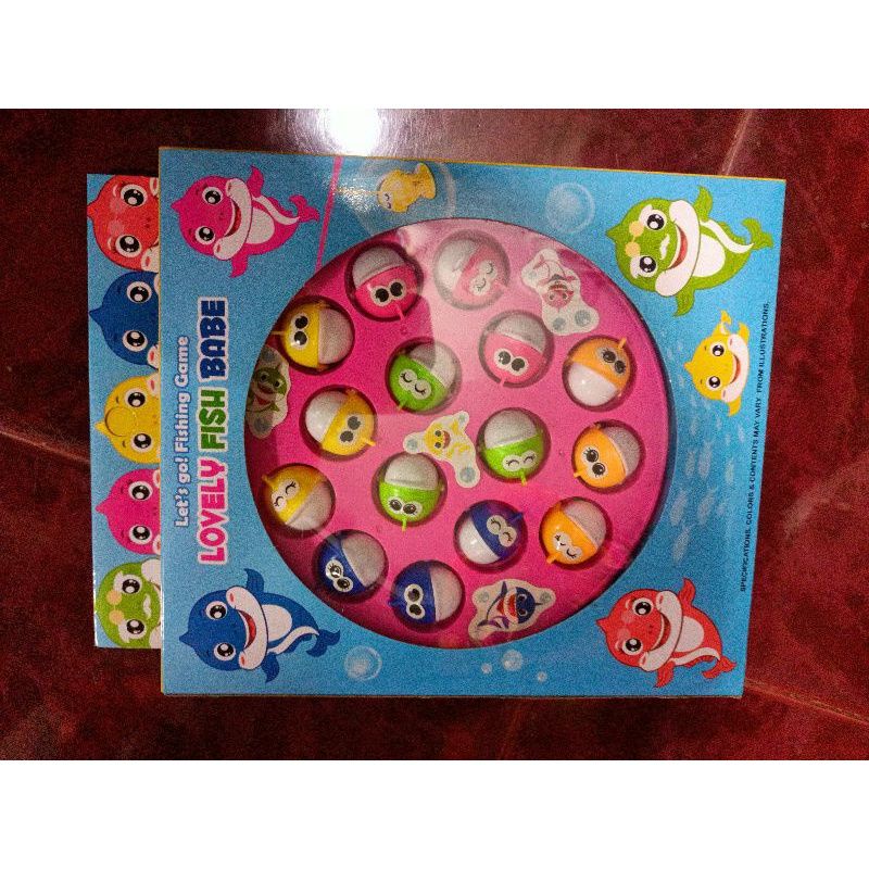 Mainan Pancingan Pancing Fishing Game BabyShark Go Fishing Lovely Fish Babe Baby