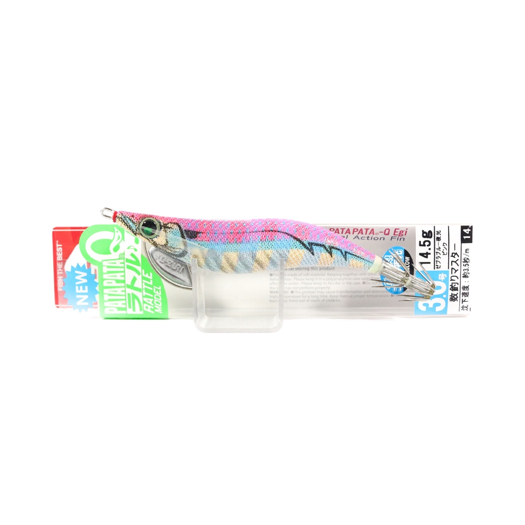Yo Zuri Egi Pata Pata Q Rattle Squid Jig Sinking Size 3.0 ZBLP 5388