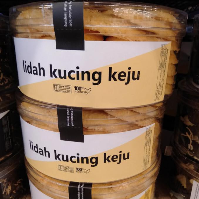 

Jnc Cookies Lidah Kucing Keju/Kue Kering 320G Louismarket969