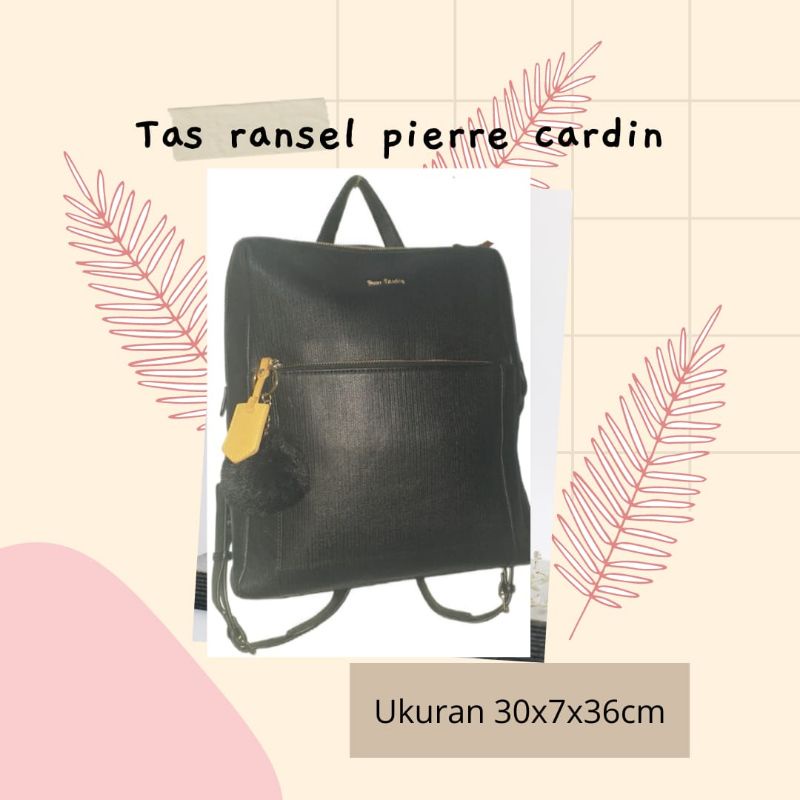TAS RANSEL PIERRE CARDIN PRELOVED