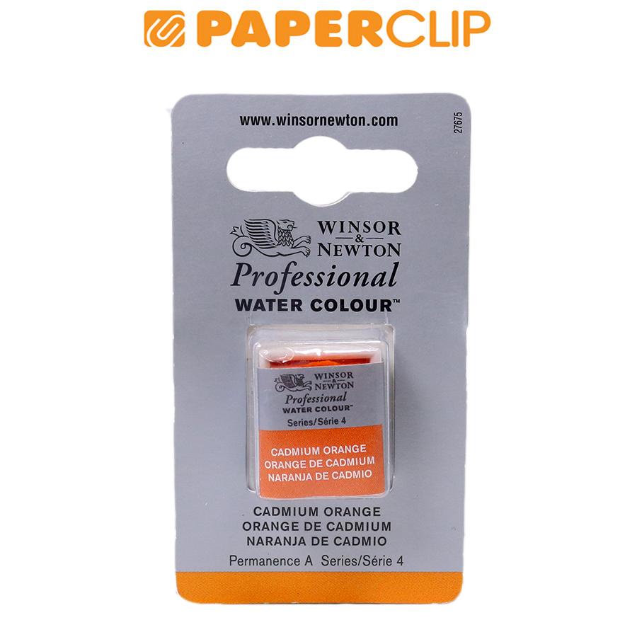 

PROFESSIONAL HALF PAN WINSOR & NEWTON S4 0101089CWC CADMIUM ORANGE