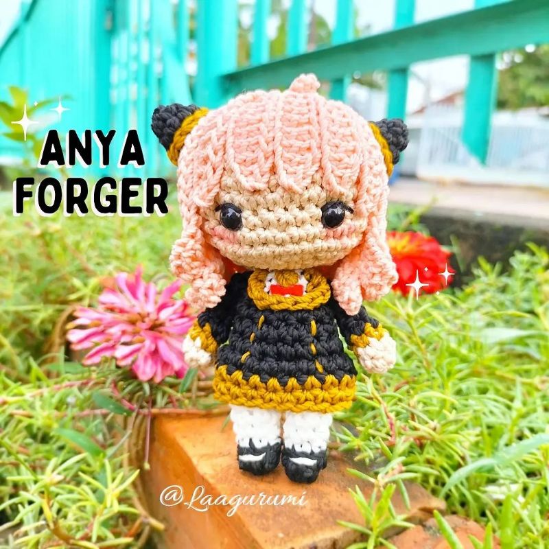 [ Laagurumi ] Amigurumi (Boneka Rajut) Anya Forger