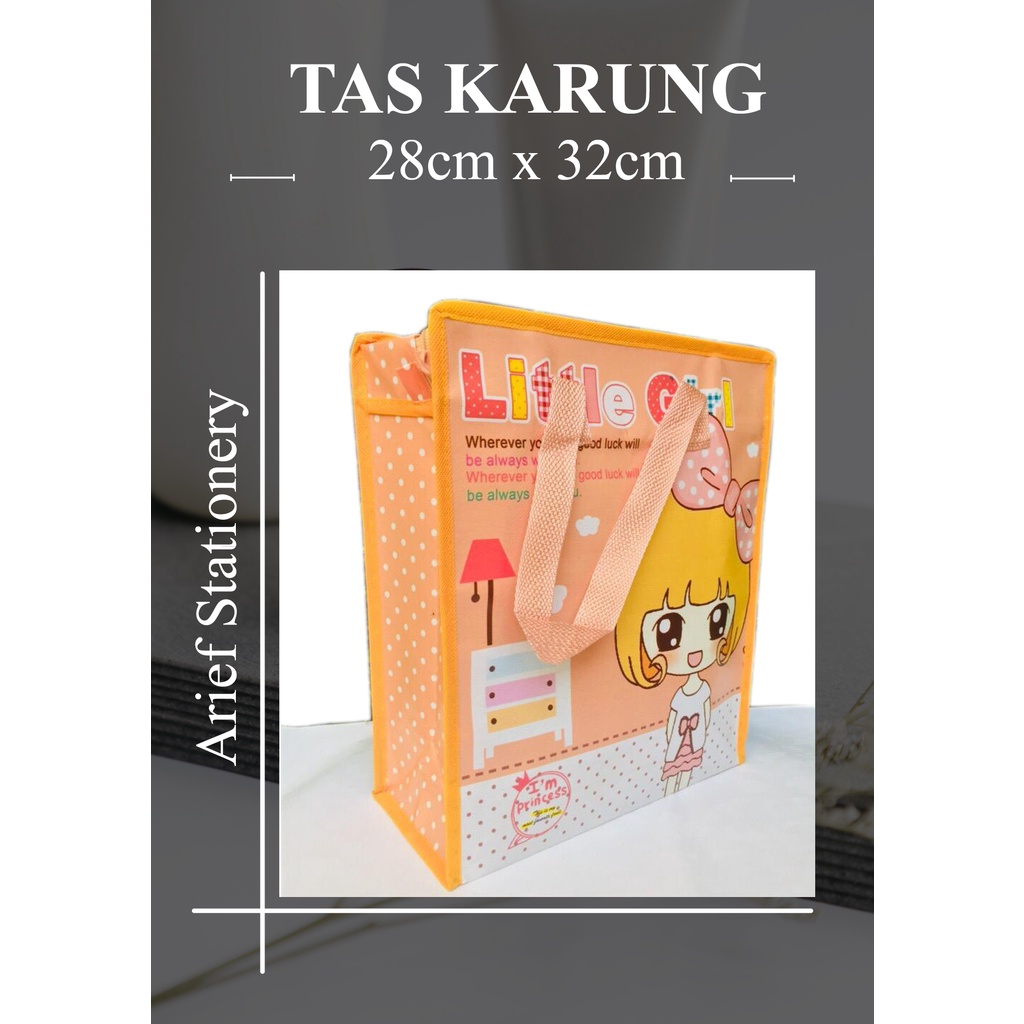 Tas Karung Serbaguna Tas Belanja Tas Loundry Ukuran 28cm x 32cm